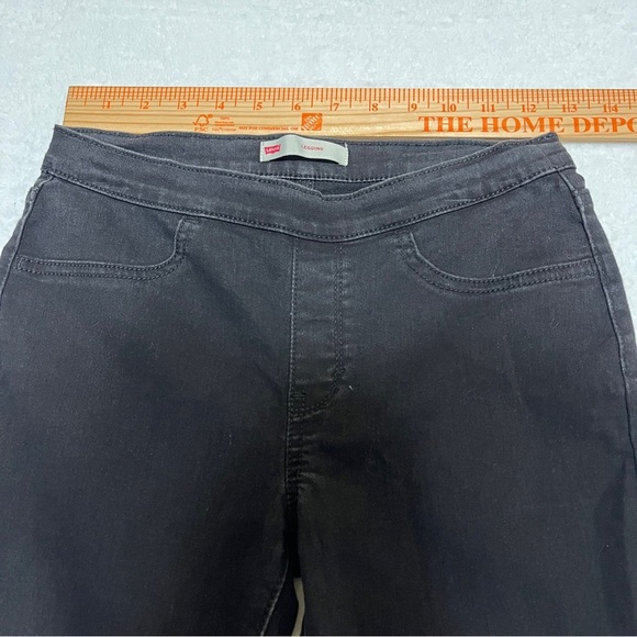 Levi's Girls Leggings Pull-on Black Stretchy Size 14 Regular - Picture 8 of 9